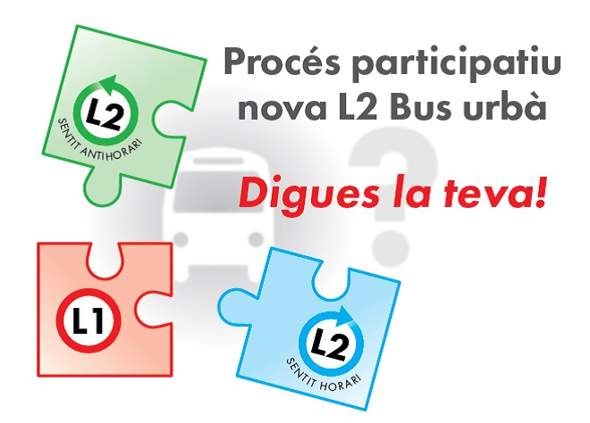 Imagen para los medios: Proceso participativo Bus urbano L2 . Propuestas y votación.